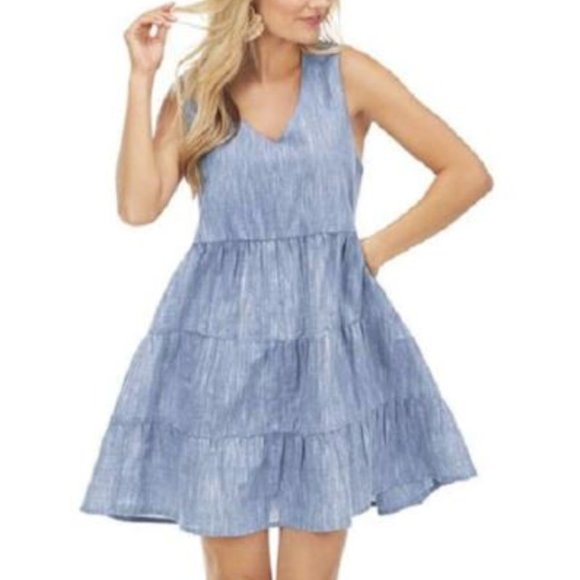 Mud Pie Women Ivy Tiered Dress NEW w/tags - Picture 1 of 4